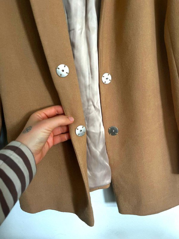 Oversize-жакет USHATÁVA карамельно-верблюжий 2