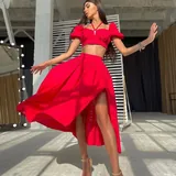 Женские костюмы, платья 9