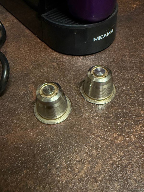 Кофемашина Meama капсульная, многоразовые капсулы, стакан 3