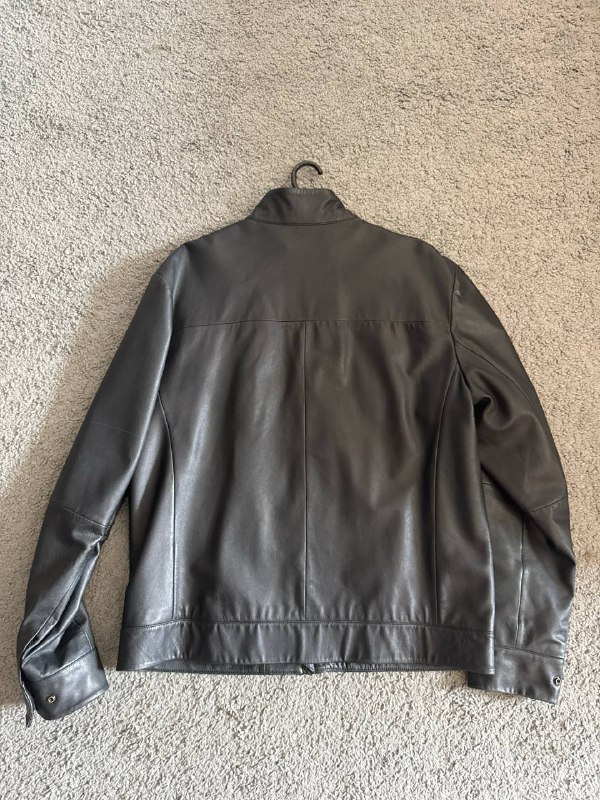 Кожаная куртка Massimo Dutti 2