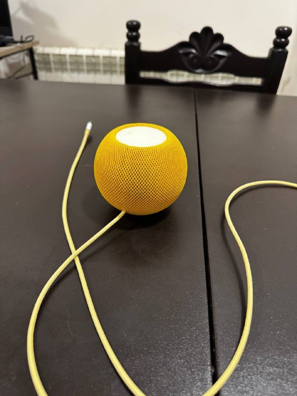 Колонки Apple HomePod mini жёлтая, чёрная 4