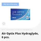 Контактные линзы Air Optix plus HydraGlyde 2