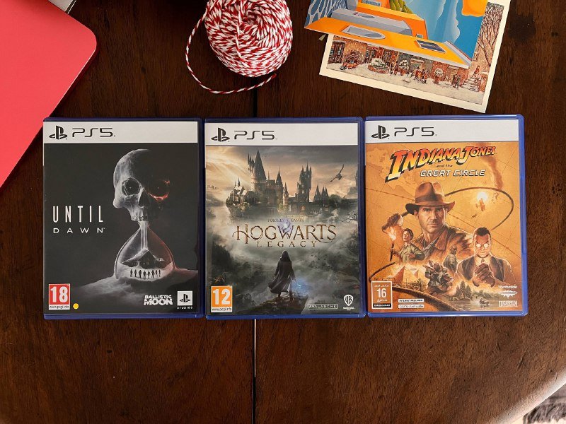 Until Dawn, Hogwarts Legacy, Indiana Jones PS5 игры