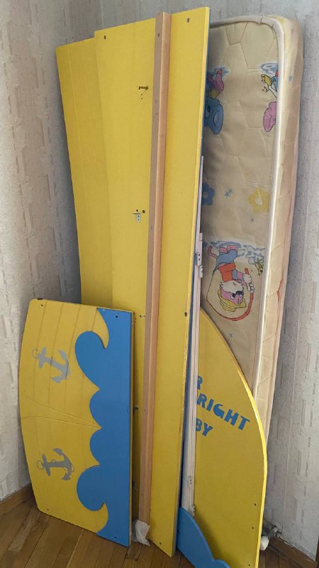 Детский шкаф, кровать 4