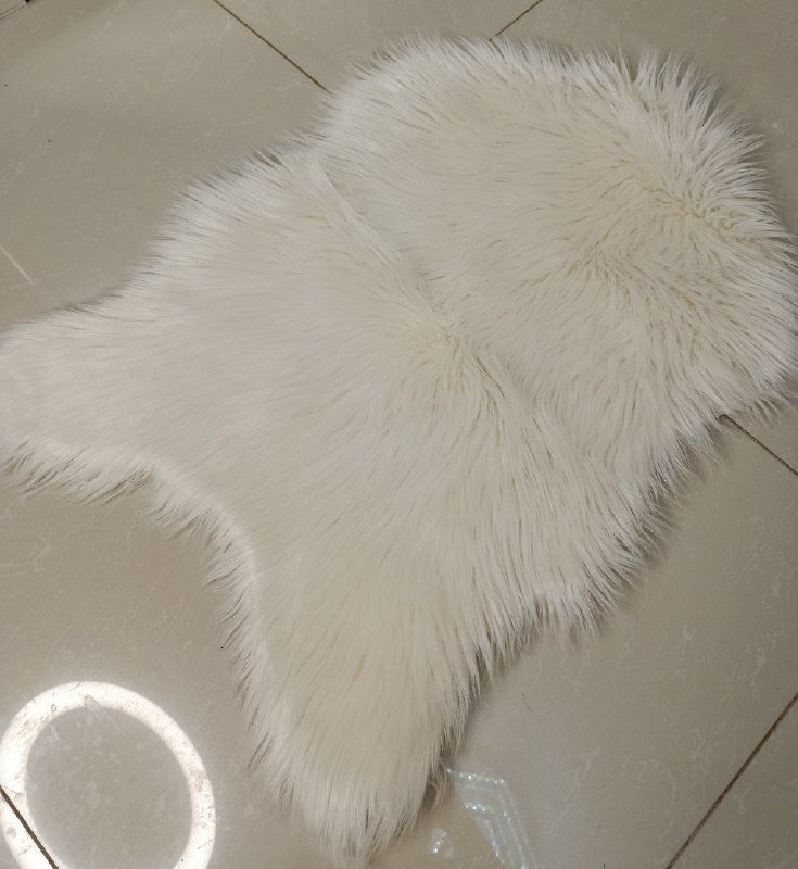 Пушистый коврик 65х45см 2