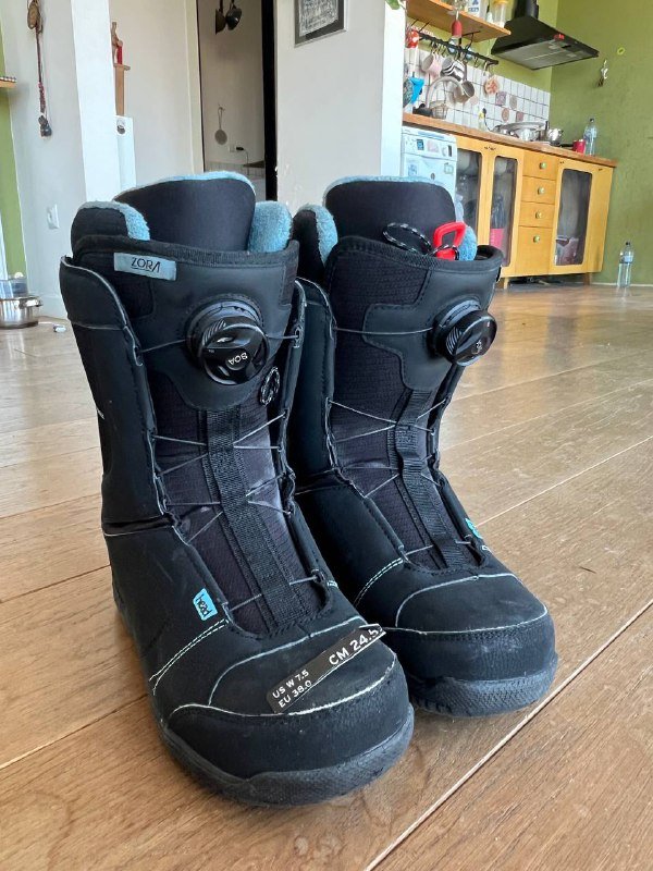 Ботинки для сноуборда, размер 38