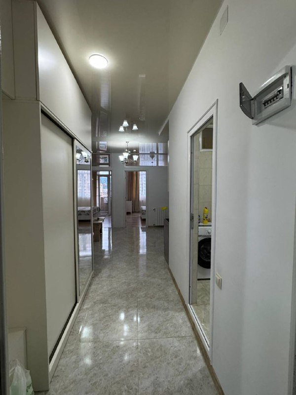 3-комнатная квартира с 2 спальнями, балконом, центральное отопление 5