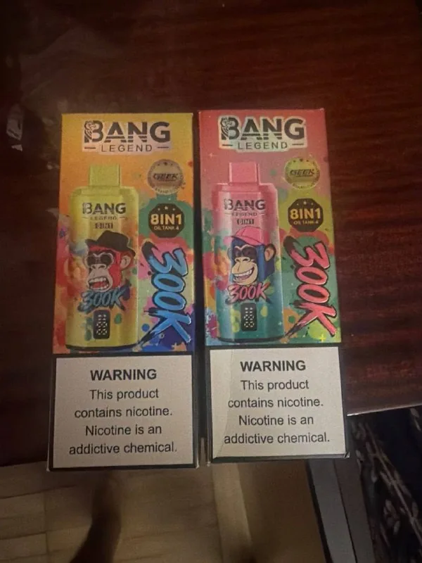 Одноразовые вейпы Bang 300K, 8 вкусов 1