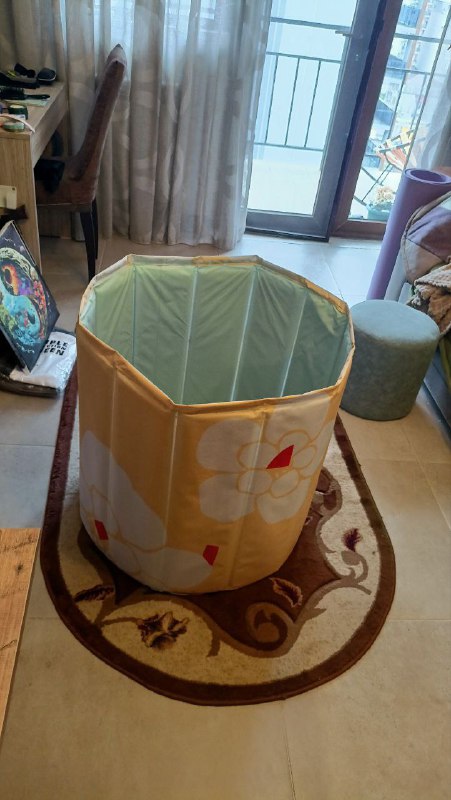 Складная ванна диаметром 70см 2