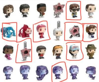 Фигурки ОСД из киндер Джой