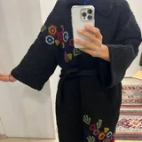 Knitted wool coat 3