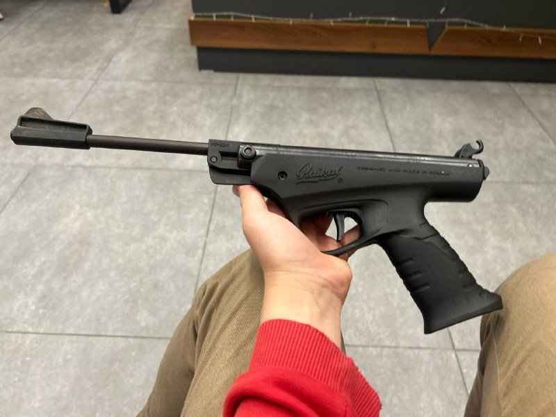 Пневматический пистолет 4,5мм усиленный пружина