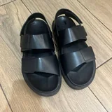 Мужские сандалии Zara, натуральная кожа, 42 размер 1
