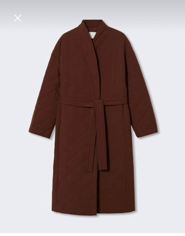 Стеганое пальто MANGO, размер S-M