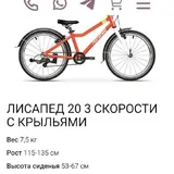 Детский велосипед Лисапед 20" 5