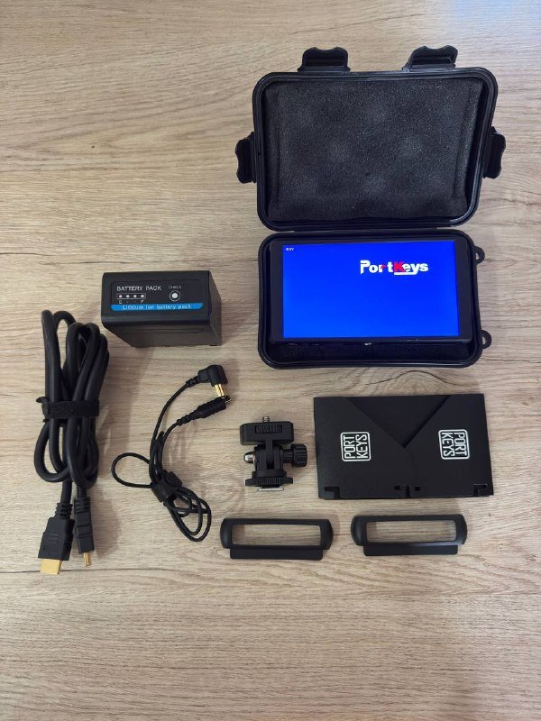 Накамерный монитор PortKeys P6 4k HDMI комплект 1