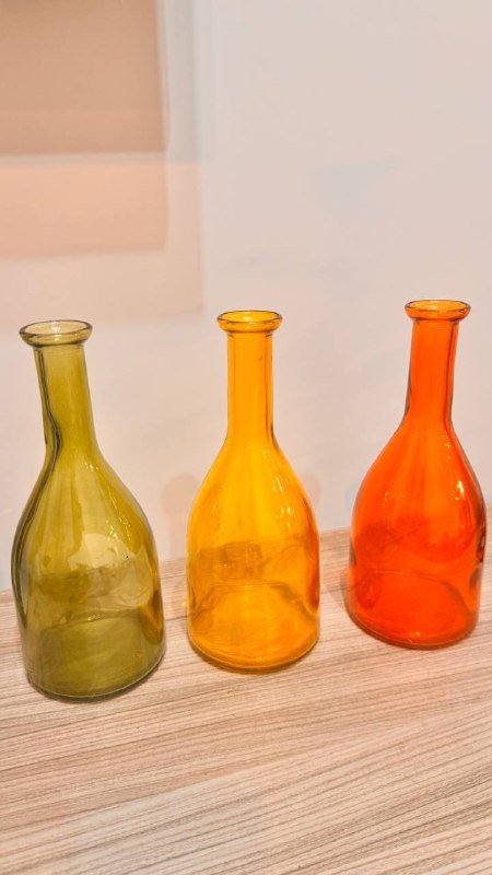 Цветные бутылки