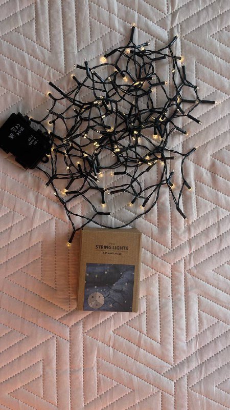 Гирлянда из Jysk на батарейках 2