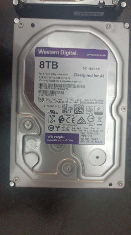 жёсткие диски HDD 8 ТБ, 10 ТБ