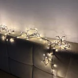 Гирлянда LED с теплым белым свечением 4