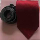 Мужские джинсы, трусы, ремень, галстук 5