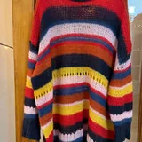 Женский объемный свитер Zara Knit 2