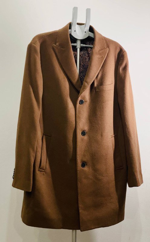 Пальто T.M. Lewin мужское 42R классическое шерсть