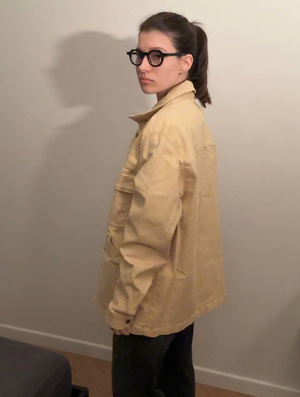 Джинсовка Celio XL, свитер Uniqlo S 5