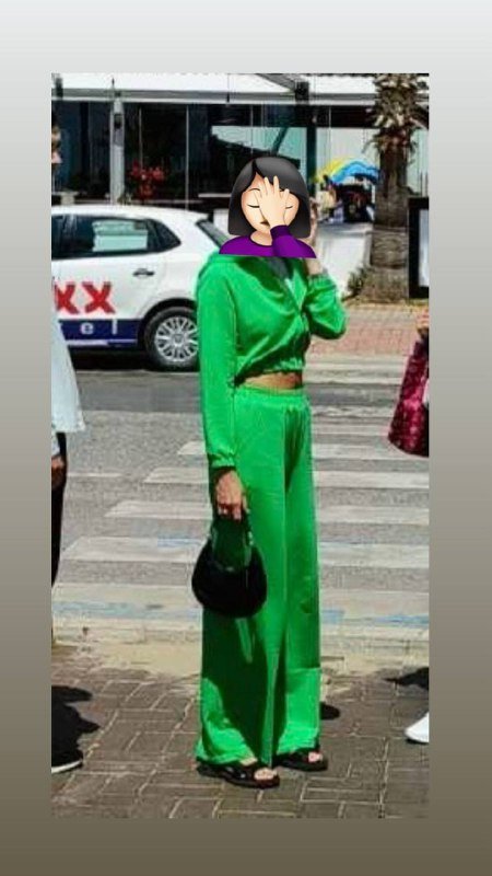 Зеленый костюм хлопок женский размер S