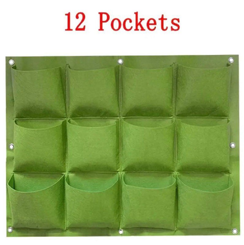 Контейнеры для микрозелени, джутовые коврики, кармашки для растений 4