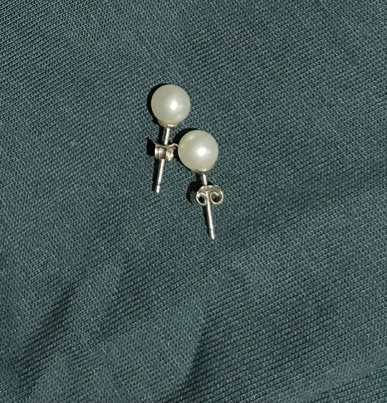 Сережки с жемчугом, цепочка, кольцо Пандора