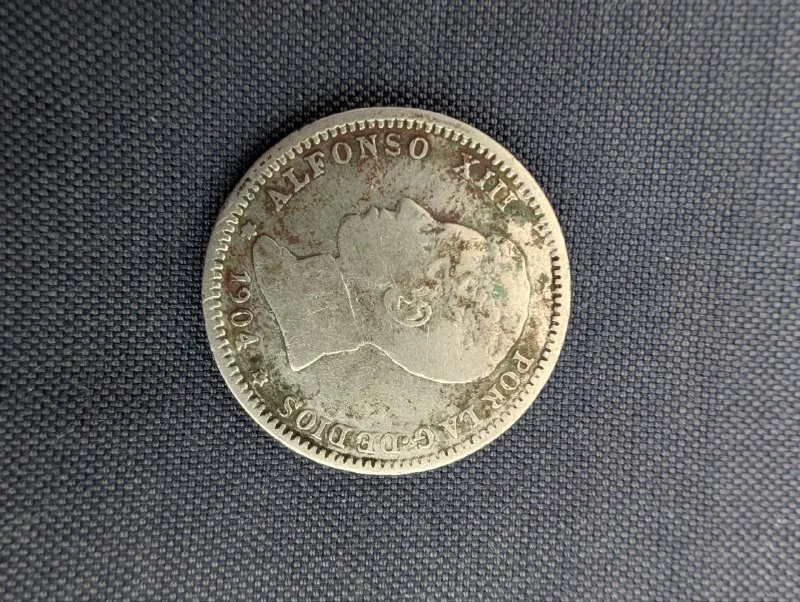 Испанская песета 1904 года 1