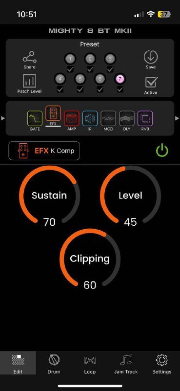 Электрогитара с комбоусилителем Nux 8Bt mk2 10