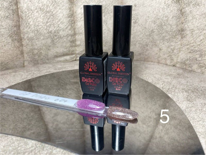 Акриловая пудра, подставка, втирка и гель-лаки для ногтей 6