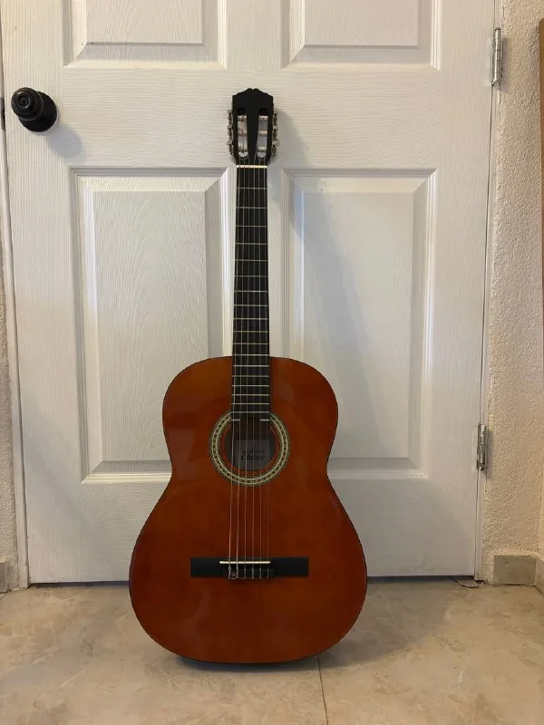 6-string guitar with case 1