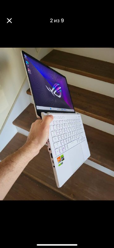 Asus ROG Zephyrus G14 Moonlight White 2