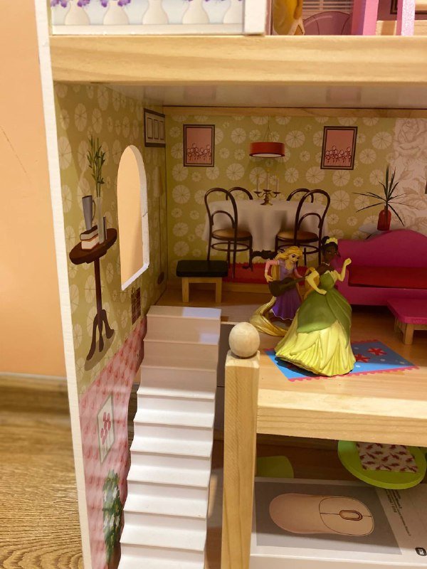 Кукольный домик с мебелью 4