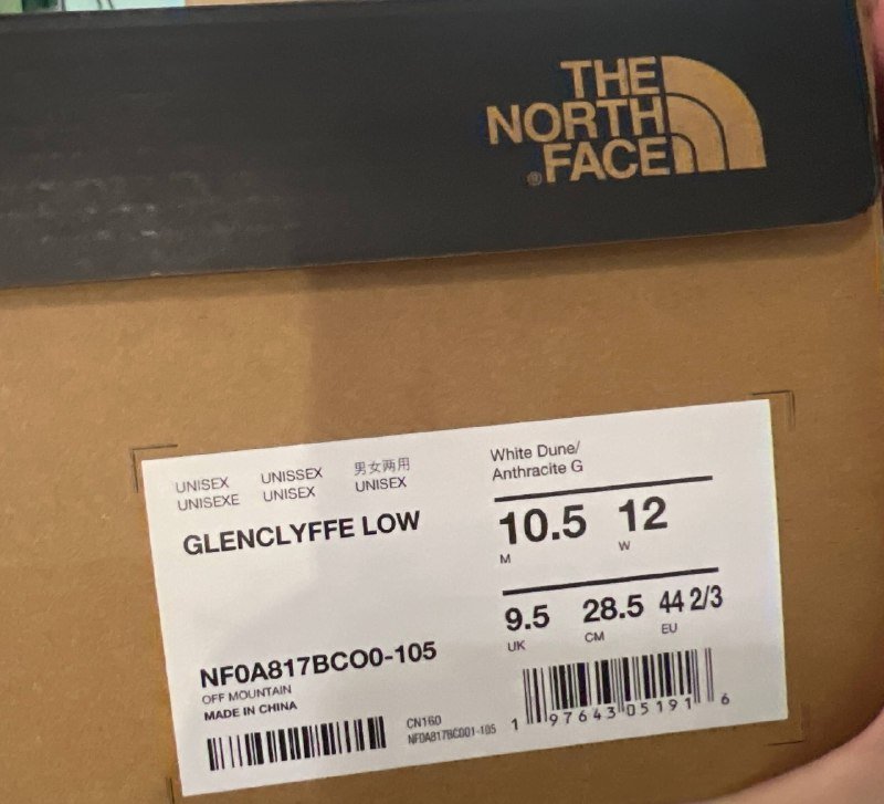 The North Face кроссовки EU44 новые 4