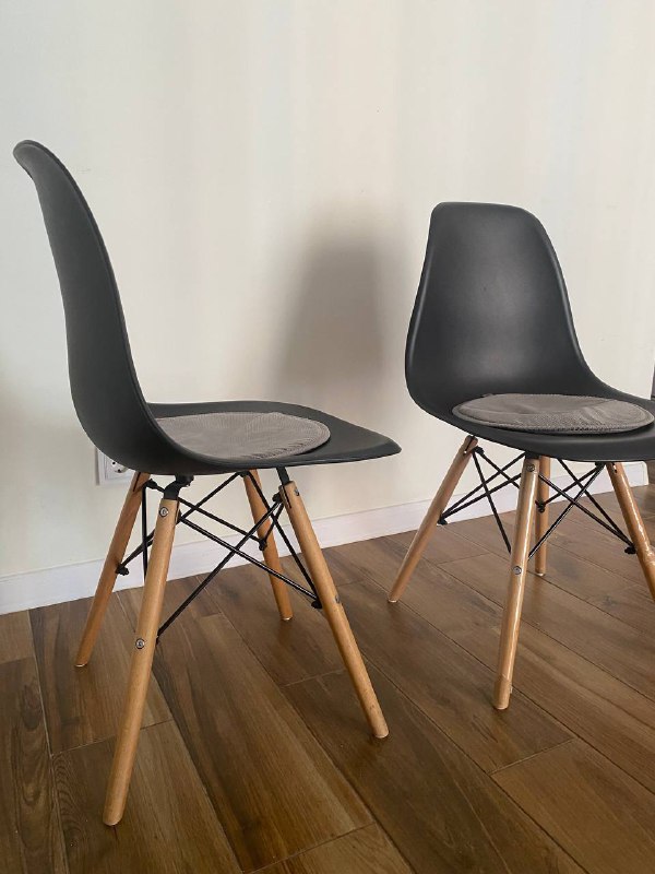 Кухонные стулья с подушками, 2 шт 2