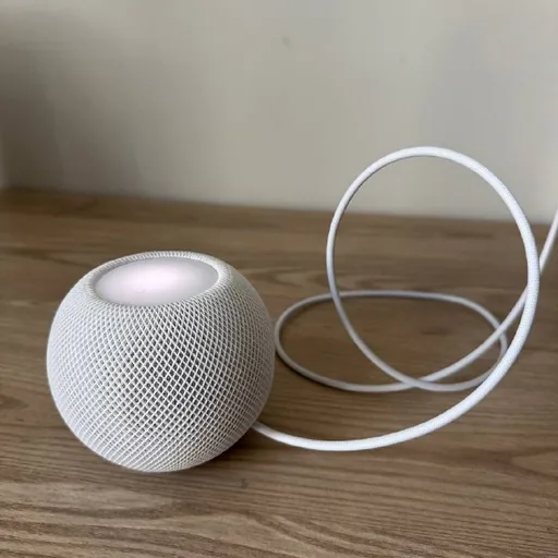 HomePod mini, Keychron K6, Logitech MX Ergo Plus