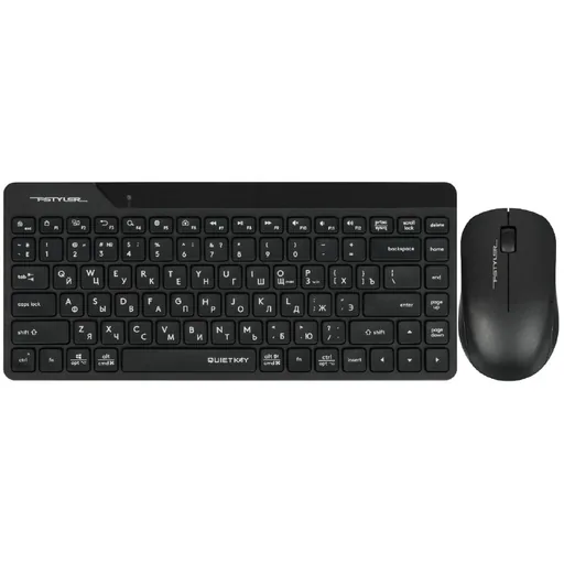 Беспроводная клавиатура и мышь A4Tech Fstyler FG2200