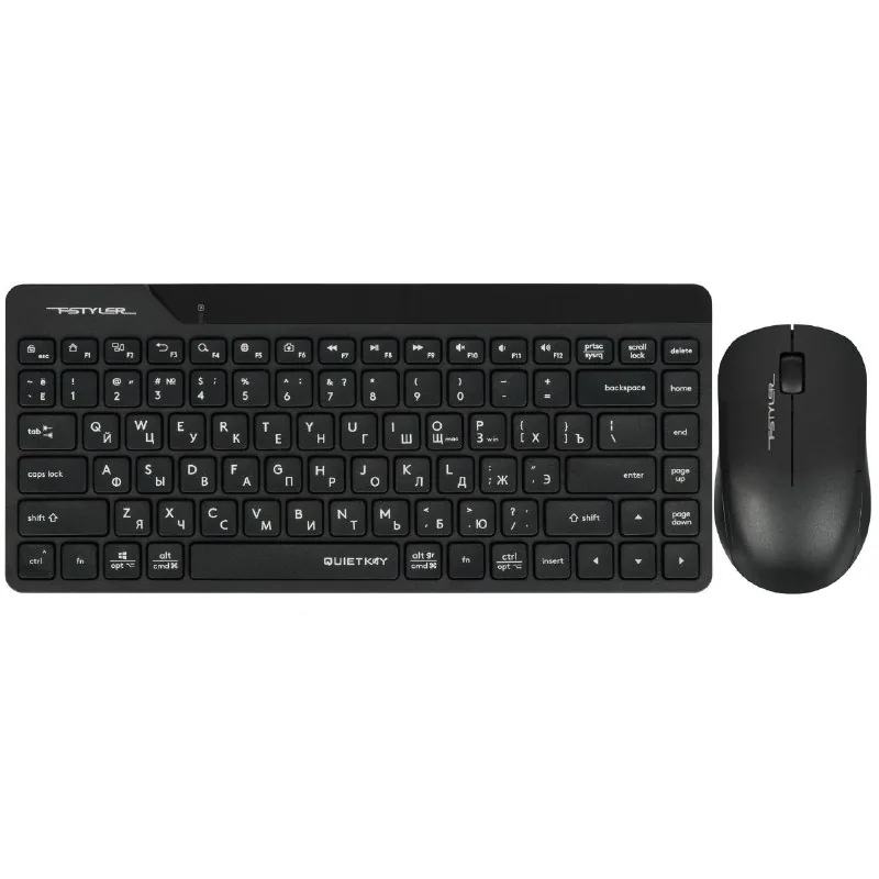 Беспроводная клавиатура и мышь A4Tech Fstyler FG2200 1