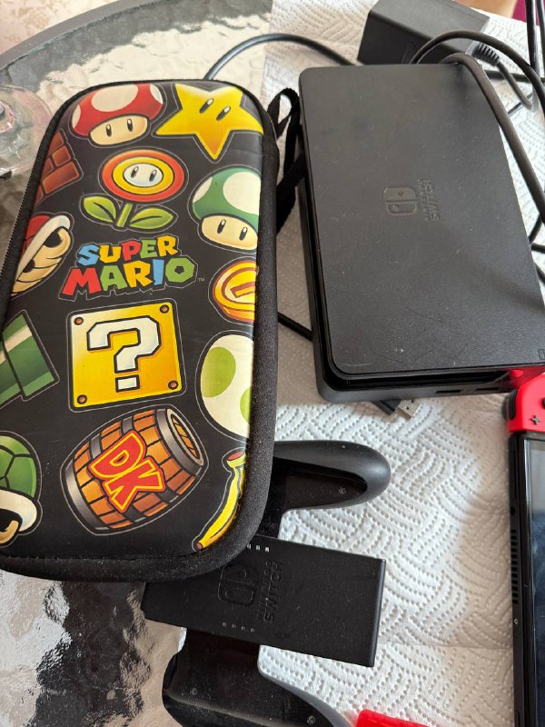 Nintendo Switch Oled с играми Mario Kart, Zelda, Splatoon, Crash Bandicoot 6