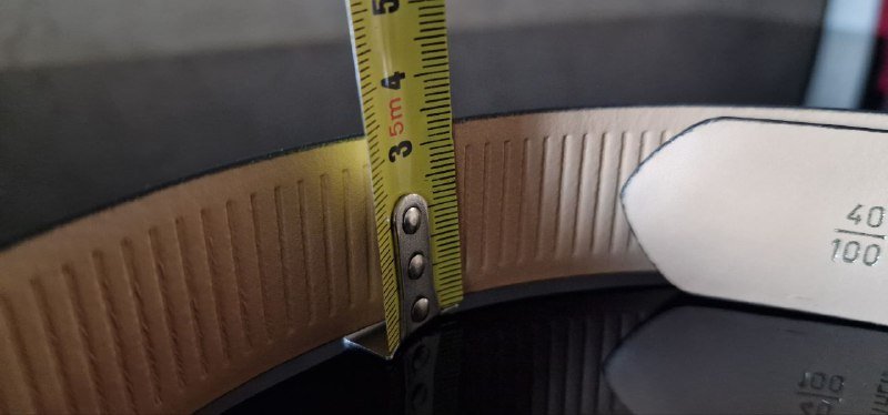 Мужской кожаный испанский ремень 3