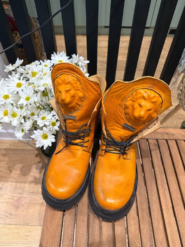 Ботинки утепленные, ботинки Aldo, ботинки Salle de Mode, кожаные полуботинки 3