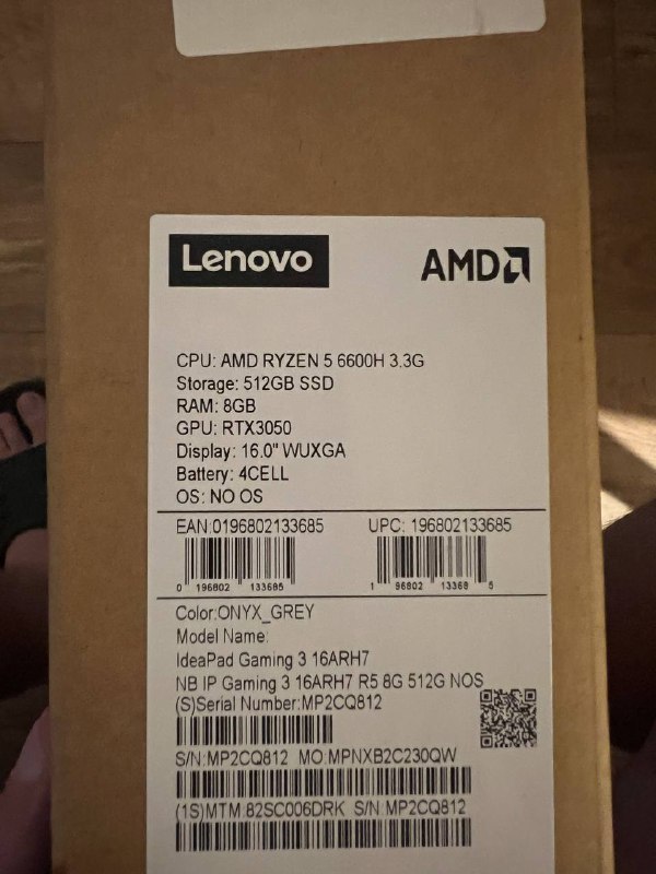 Игровой ноутбук Lenovo IdeaPad Gaming 3 2