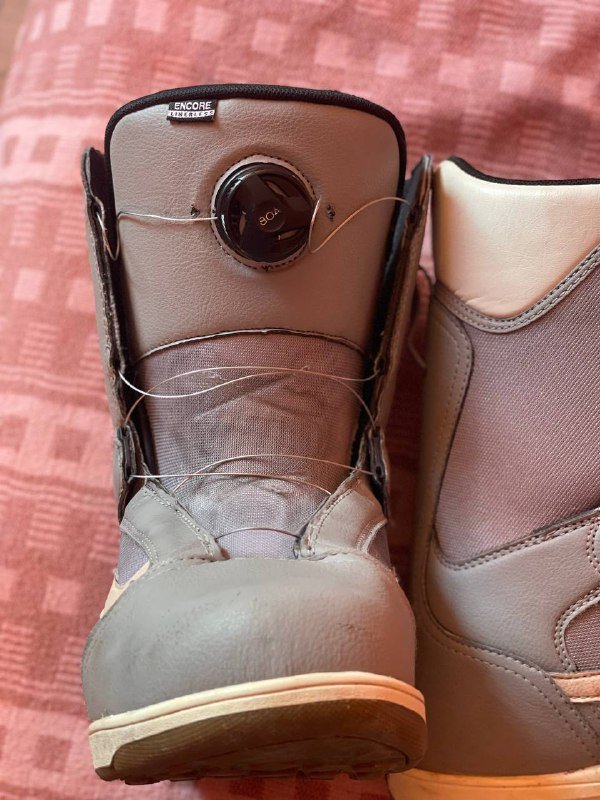 Сноубордические ботинки 38 размера 4