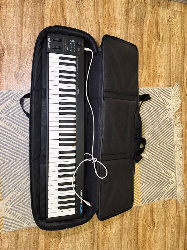 MIDI клавиатура Nektar Impact GX61, чехол