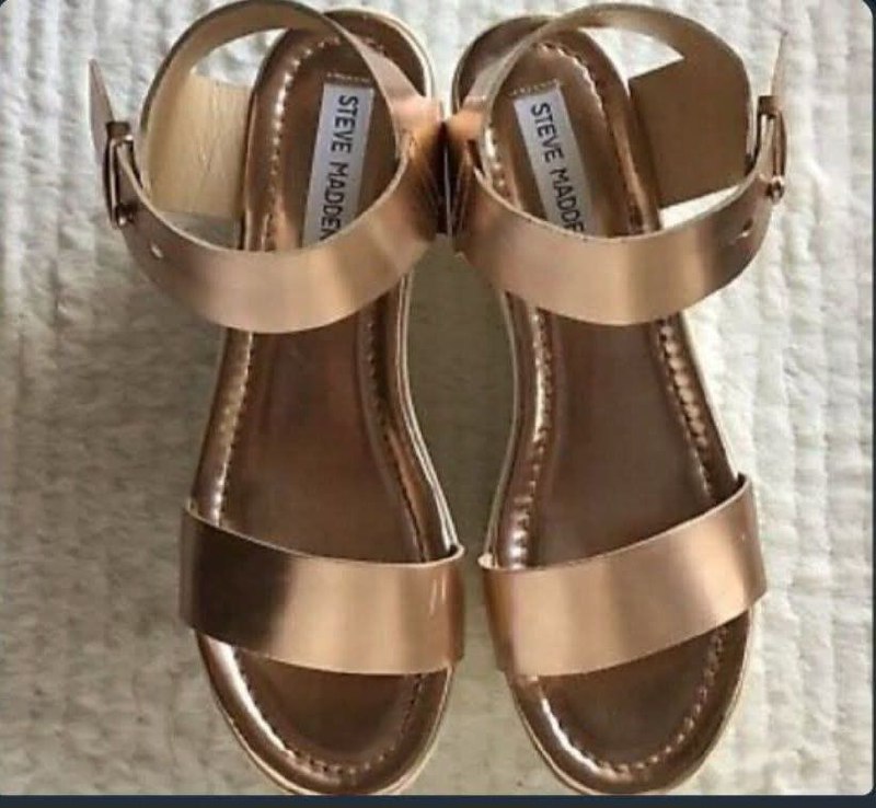Босоножки Steve Madden 40 размер кожа на танкетке
