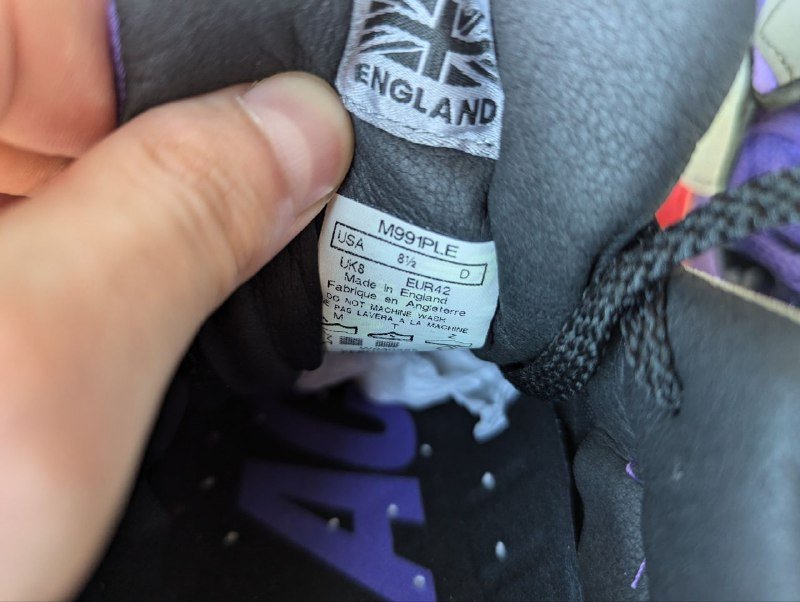 Кроссовки New Balance 991 мужские 5